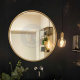 ROUND BASIC AND MODERN BATHROOM MIRROR