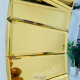 The Light decorative mirror with gold border