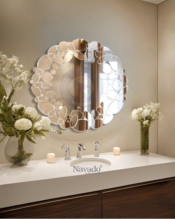 QUEEN ART MIRROR DECORATION DINING ROOM