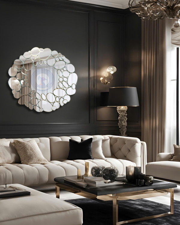 QUEEN ART MIRROR DECORATION DINING ROOM