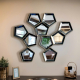 Decorative mirror art wall living room