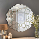 Decorative wall mirror for Queen's living room