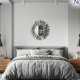 Round art mirror for bathroom decoration Mystery NAV 2010 NT 