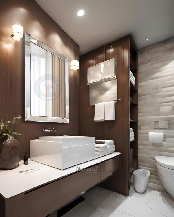 SALE OF MIRRORTHAM BATHROOM OF LUXURY BLANCO
