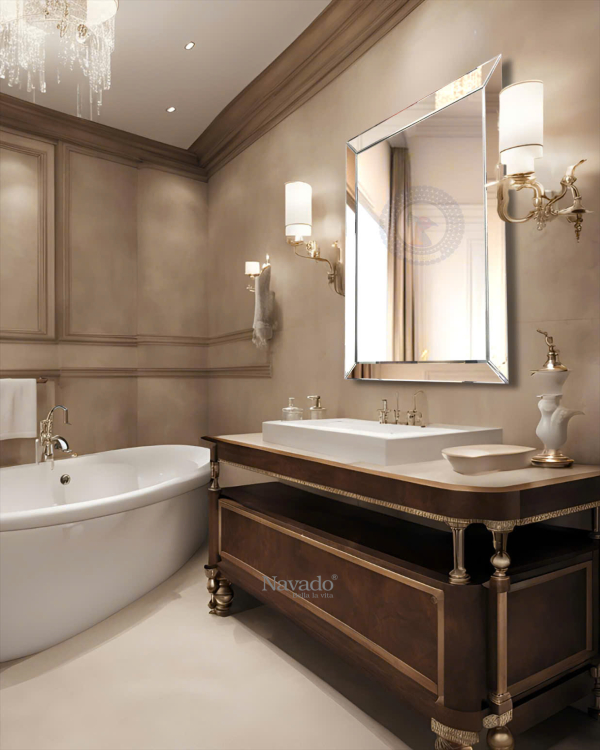 SALE OF MIRRORTHAM BATHROOM OF LUXURY BLANCO