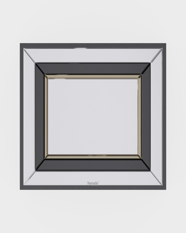 Romance Round Picture Frame Mirror NAV 2134B-NT