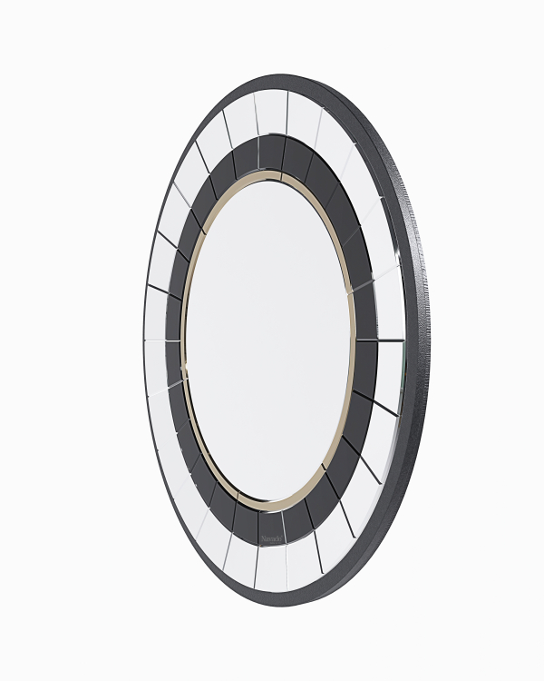 Romance Round Picture Frame Mirror NAV 2134B-NT
