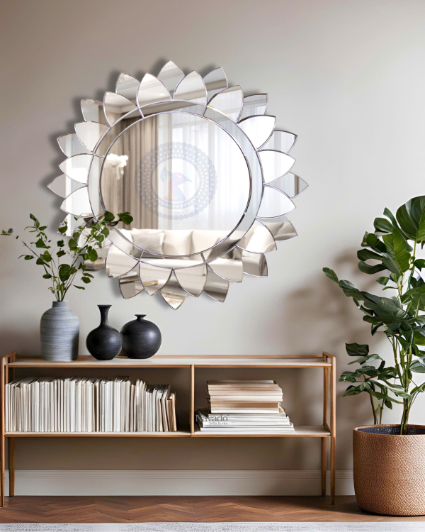 SUNFLOWER MAKEUP MIRROR DESIGN