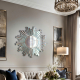 Decorative mirror model for living room wall named Tiger
