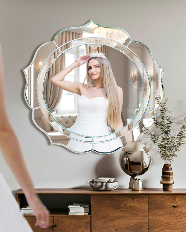 Luxury Lotus Wall Decoration Mirror Anna NAV 2127