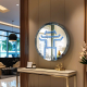 Hanoi Blue Round Interior Decoration Wall Mirror NAV 2078-NT