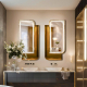 LED Rectangle Wall Decor Mirror Luxor NAV 2123 
