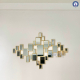 The luxury hanging wall living room mirror