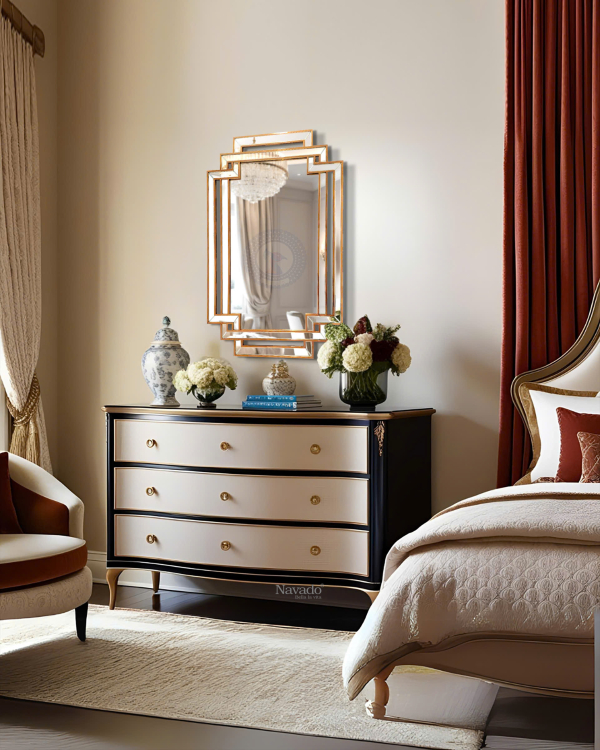 Golden Artistic Wall Decor Mirror Monarch NAV 2136