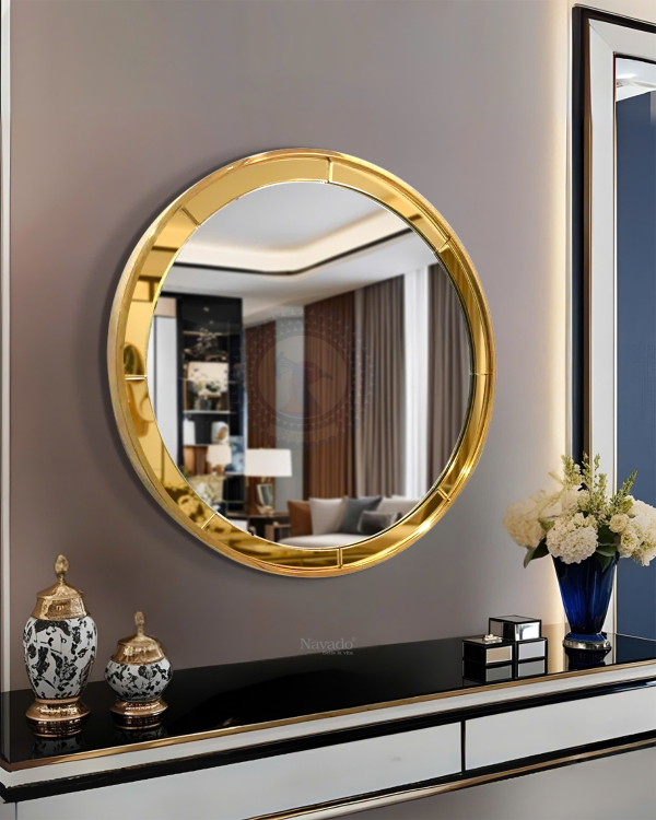 Golden Round Artistic Vanity Mirror NAV 2135B