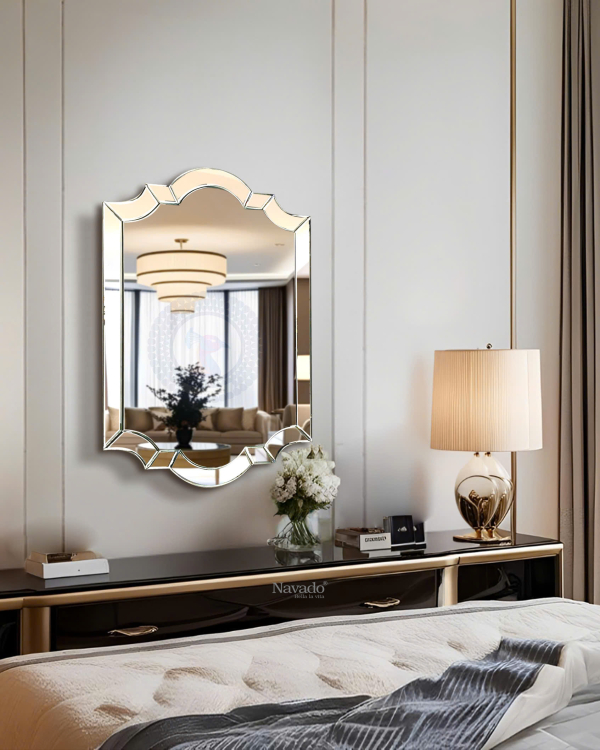 Artistic Wall Decor Mirror Crown NAV 2137