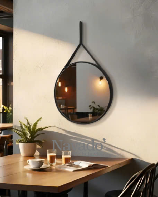 CONCRETE STRAP MIRROR 