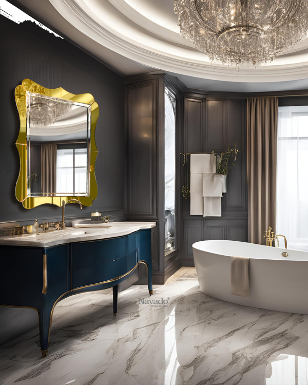 LUXURY ART WALL BATROOM MIROR