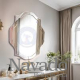 LARGE ART MIROR WALL LIVING ROOM DECORATE