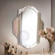 LARGE ART MIROR WALL LIVING ROOM DECORATE