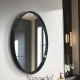 Round mirror bathroom Optima 