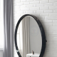 Round mirror bathroom Optima 