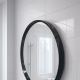 Round mirror bathroom Optima 