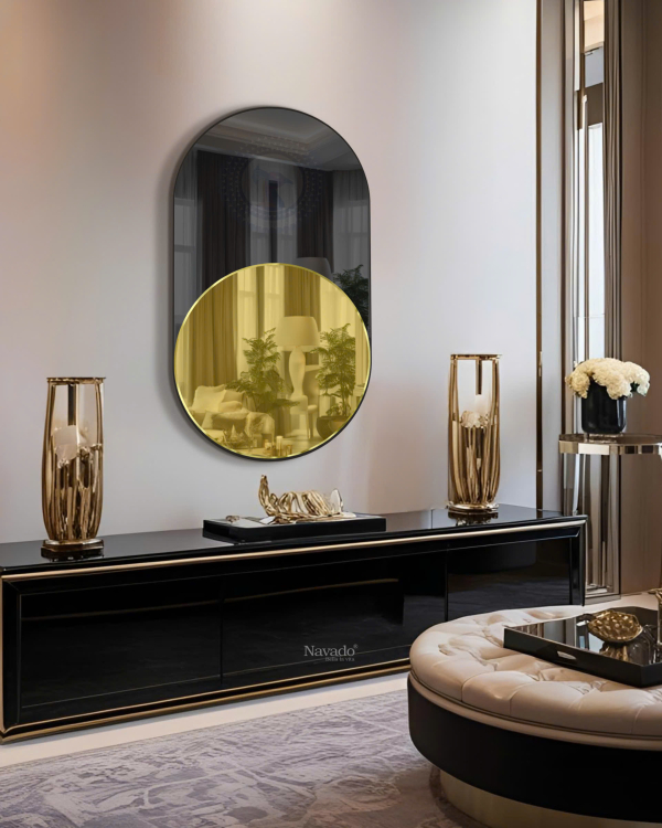 Golden Artistic Interior Decor Mirror NAV 2144
