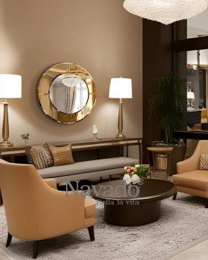 Round Artistic Wall Mirror NAV 2141