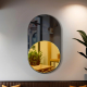Golden Artistic Wall Mirror NAV 2144