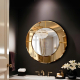 Round Artistic Makeup Mirror NAV 2141