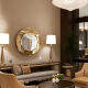 Round Artistic Wall Mirror NAV 2141