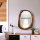 Wooden Artistic Interior Decor Mirror NAV 2145