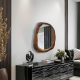 Wooden Artistic Interior Decor Mirror NAV 2145