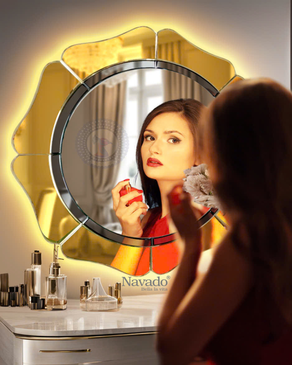 LED Artistic Wall Mirror Gerber Nav 6001