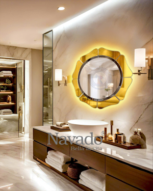 LED Artistic Bathroom Mirror Gerber Nav 6001