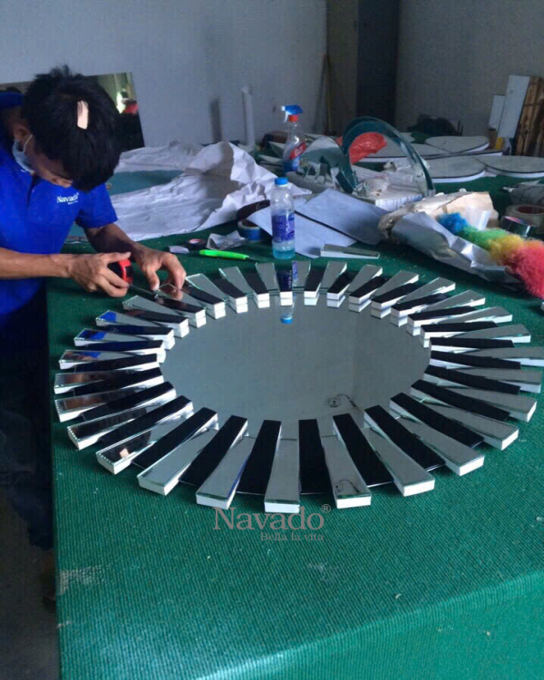 LED Artistic Interior Decor Mirror Anna NAV 6002B