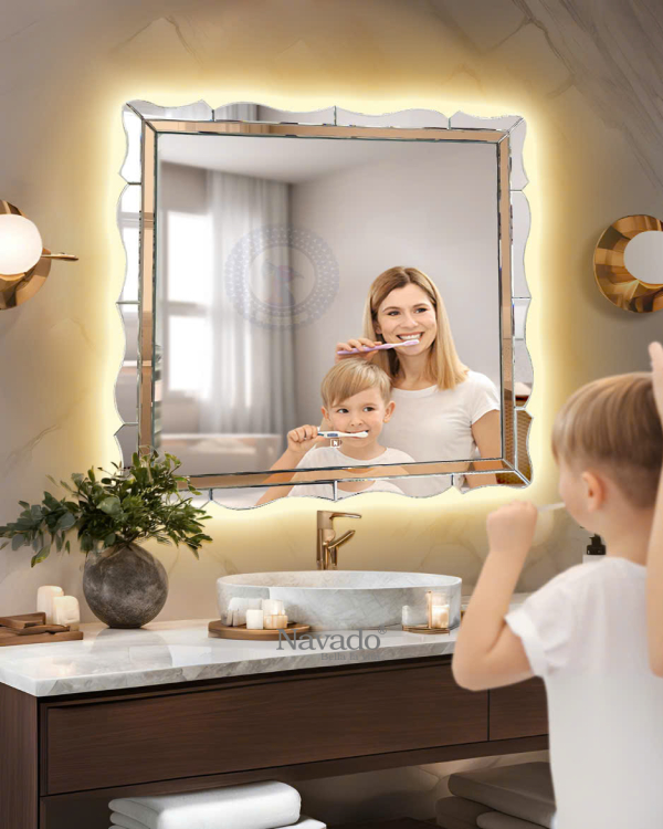 LED Artistic Interior Decor Mirror Anna NAV 6002B