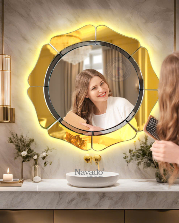LED Artistic Vanity Mirror Gerber Nav 6001
