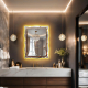 LED Artistic Rectangle Wall Mirror Anna NAV 6002A