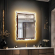 LED Artistic Rectangle Wall Mirror Anna NAV 6002A