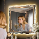 LED Artistic Square Wall Mirror Anna NAV 6002B