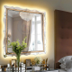 LED Artistic Square Wall Mirror Anna NAV 6002B