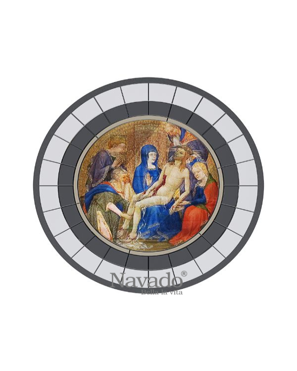 Round Picture Frame Mirror Romance NAV 2134B