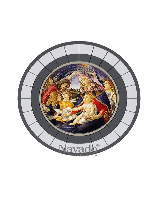Round Picture Frame Mirror Romance NAV 2134B