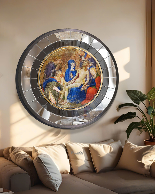 Round Picture Frame Mirror Romance NAV 2134B