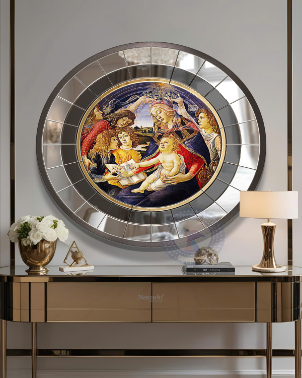 Round Picture Frame Mirror Romance NAV 2134B