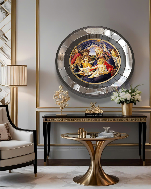 Round Picture Frame Mirror Romance NAV 2134B