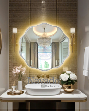 LED Artistic Bathroom Mirror 