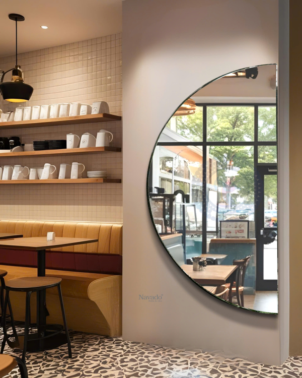 Semicircle Full Lenght Decoration Mirror